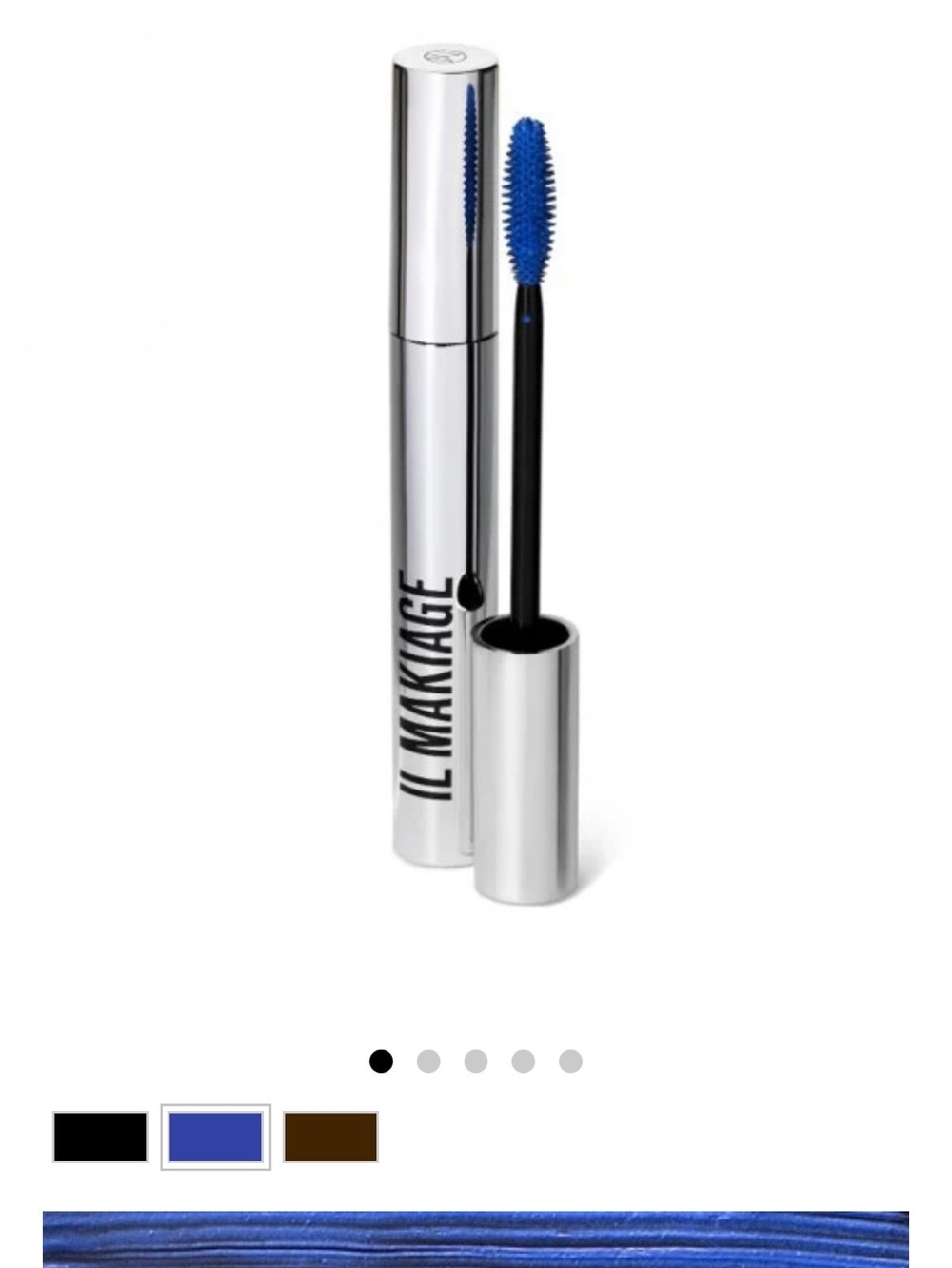 IL MAKIAGE Royal Blue Mascara, NIB